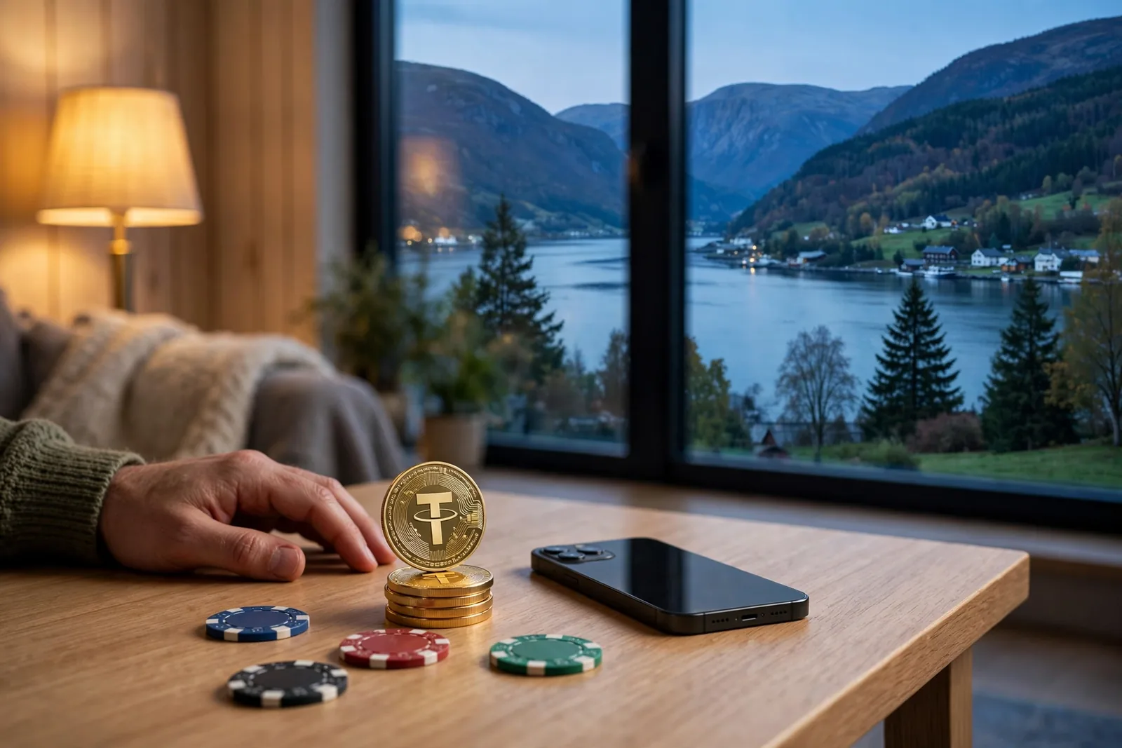 Casinoer med Tether i Norge: vurdering av vilkår