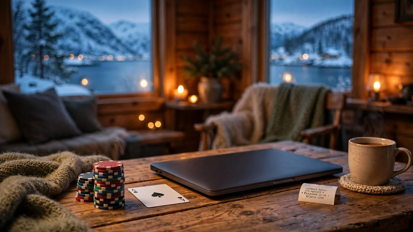 Casinoer på nett med cashback: vilkår og uttak