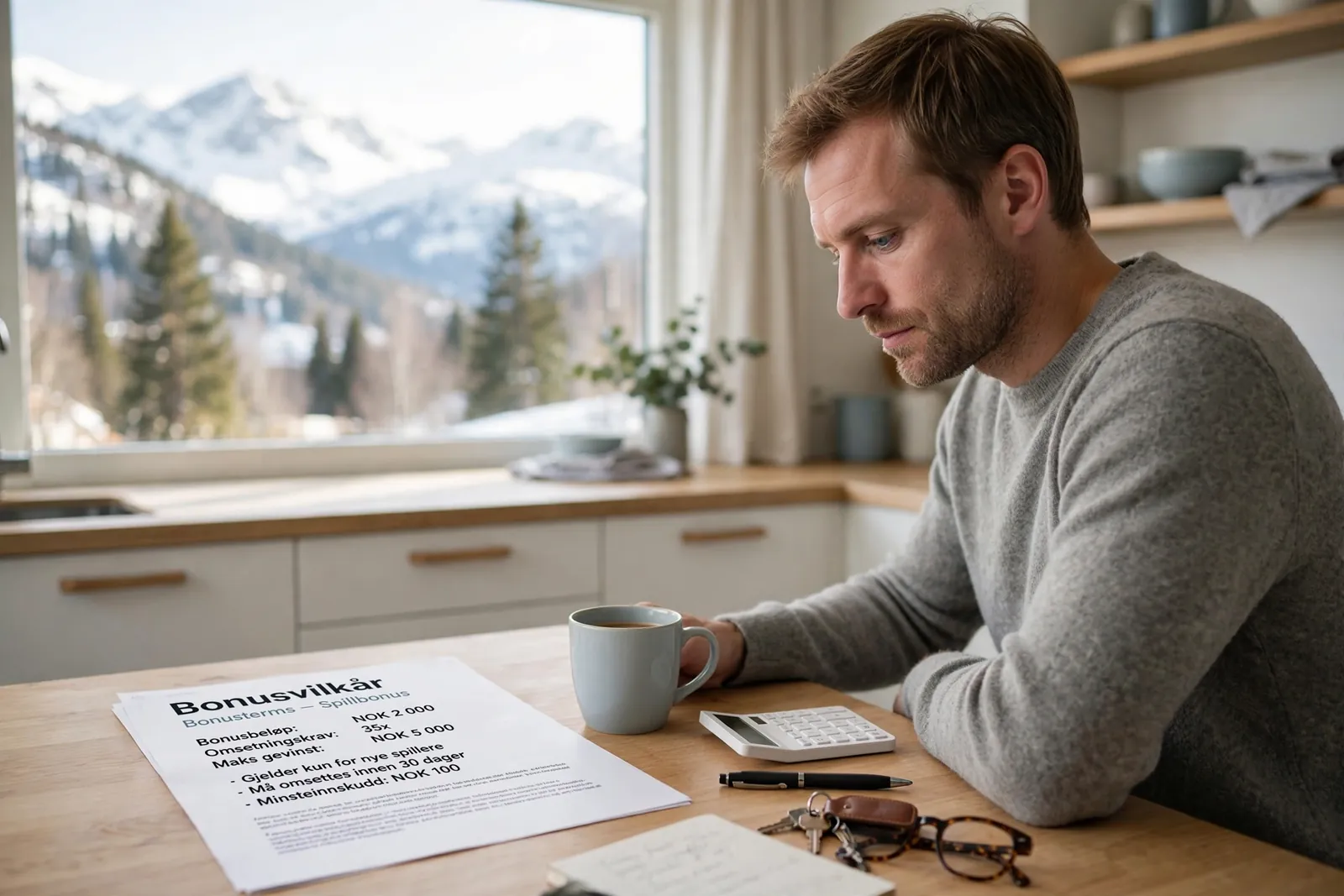 Casinotilbud i Norge: slik vurderes bonusvilkår